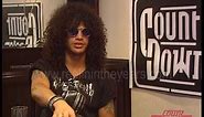 Slash (Guns-n-Roses)- Interview on Countdown 1992