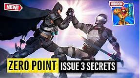 Batman Fortnite Zero Point Issue 3 | Easter Eggs and Details You Missed