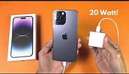 iPhone 14 Pro Max - Battery Charging Test! (0 to 100% with Same 20W)!