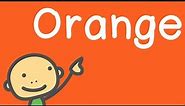 Orange Things for Kids | Learn the Color Orange| Videos for kids