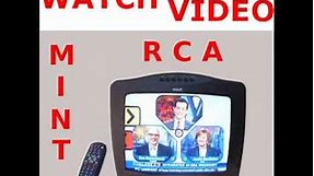 RCA 13 inch TV