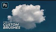 How To Make Custom Brushes in Photoshop | Photoshop Tutorial