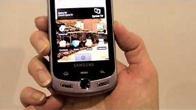 Samsung Moment for Sprint Android Phone Demo