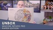 UNBOX: Wacom Intuos Pro (Large) Paper Edition