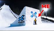 Average Skier Tries X Games BIG AIR Jump