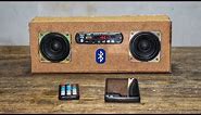 Make your own Protable Bluetooth Speaker at Home - Simple & Cheap