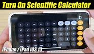 IOS 13: How to Turn On Scientific Calculator on iPhone