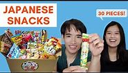 Trying Japanese Snacks! | 30-Piece Amazon Snack Box Review