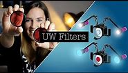 FILTERS FOR UNDERWATER VIDEOGRAPHY (Red Filter, Magenta Filter, Ambient Light Filter)