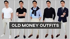 5 Ways To Style Chinos in 2024 | OLD MONEY CHINO OUTFIT IDEAS!