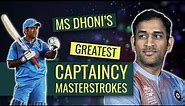 MS Dhoni: A tactical mastermind