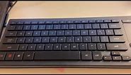 How to Print Screen using Logitech K830 illuminated wireless keyboard