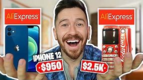 I Bought All The Phones On AliExpress!!