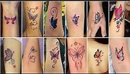 Butterfly tattoo | PART 2 | Butterfly tattoo ideas for girls | tattoos for Women | tattoo designs