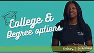 Different types of colleges and degree options