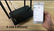 Set up D-Link 4 antenna using your Mobile - AC1200 | NETVN