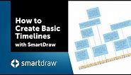 How to Create Basic Timelines with SmartDraw