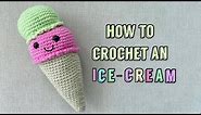 How to crochet an Ice-cream cone/ Crochet toy