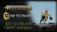 How to Paint: Battle-ready Crypt Ghouls