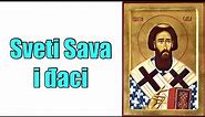 Sveti Sava i đaci | Legenda o Svetom Savi