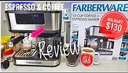 Walmart Farberware Dual Brew Espresso & Coffee Maker Review