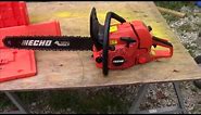 Echo CS 590 Timber Wolf & ToughChest Chainsaw Case ~ First Look Product Review #echochainsaws