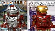 LEGO Marvel : Iron Man Mark V & Iron Man Mark VII V2 - Showcase