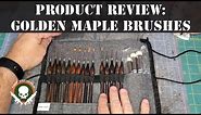 Product Highlight: Golden Maple Paint Brushes Review