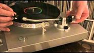 How to adjust your turntable's tone arm