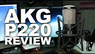 AKG P220 Condenser Microphone Review / Test