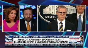 90K views · 3.1K reactions | Dr. Sebastian Gorka joined me with reaction to President Trump's rally last night and the bombsell Rod Rosenstein report. Take a look: | Judge Jeanine Pirro | Facebook