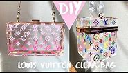 DIY Louis Vuitton Clear Bag | LV Multicolor Print Inspired | Cricut Project // @ann.wynn #WynnWorks