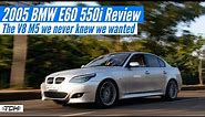 2005 BMW E60 550i Review: Rarer than an E60 M5 in India | Autoculture