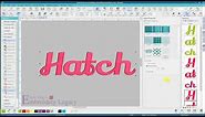 Embroidery Font Magic - ESA Flexi Fonts & Fills... You've Never Seen Embroidery Fonts Do This!