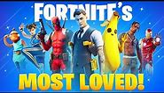 Fortnite's MOST LOVED Skins OF ALL TIME!