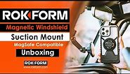 ROKFORM Magnetic Windshield Suction Mount - MagSafe® Compatible - Unboxing