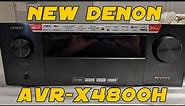 NEW 2023 Denon AVR-X4800H Unboxing! Just Released!