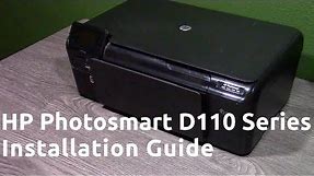 (Tutorial?) HP Photosmart D110 Series Installation Guide
