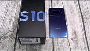 Samsung Galaxy S10 - Unboxing And First Impressions