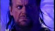 Undertaker sitting up out of casket