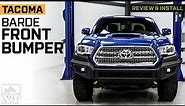 2016-2023 Tacoma BARDE Front Bumper Review & Install