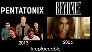 Evolution Of Beyonce Side by Side