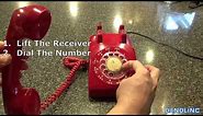 How To Dial a ROTARY TELEPHONE (a guide for Generation Z & Late Millenials...really)