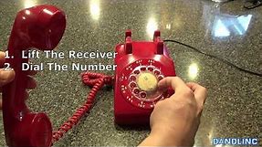 How To Dial a ROTARY TELEPHONE (a guide for Generation Z & Late Millenials...really)