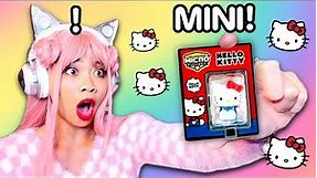 UNBOXING MINI HELLO KITTY! Tiniest Sanrio Mystery Blind Boxes!