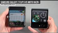 Samsung Galaxy Z Flip 5 vs Moto Razr Plus Comparison Smackdown