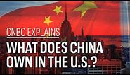 What does China own in the U.S.? | CNBC Explains