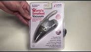 World's Smallest Vacuum Unboxing