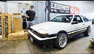 BUILDING INITIAL D STYLE AE86 Ep. 1 | FIRST MODS!