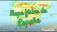 Mapa físico de España - 1º ESO